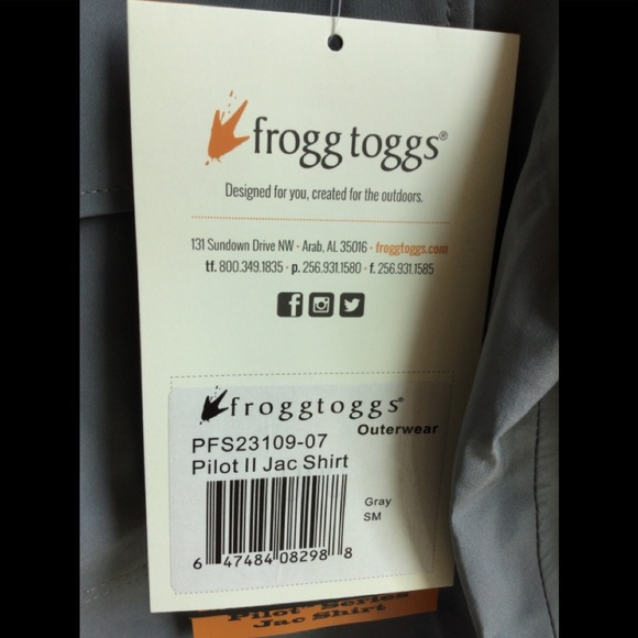 NEW WITH TAGS Frogg Toggs Pilot ll Jac Shirt. B10 - Picture 7 of 12